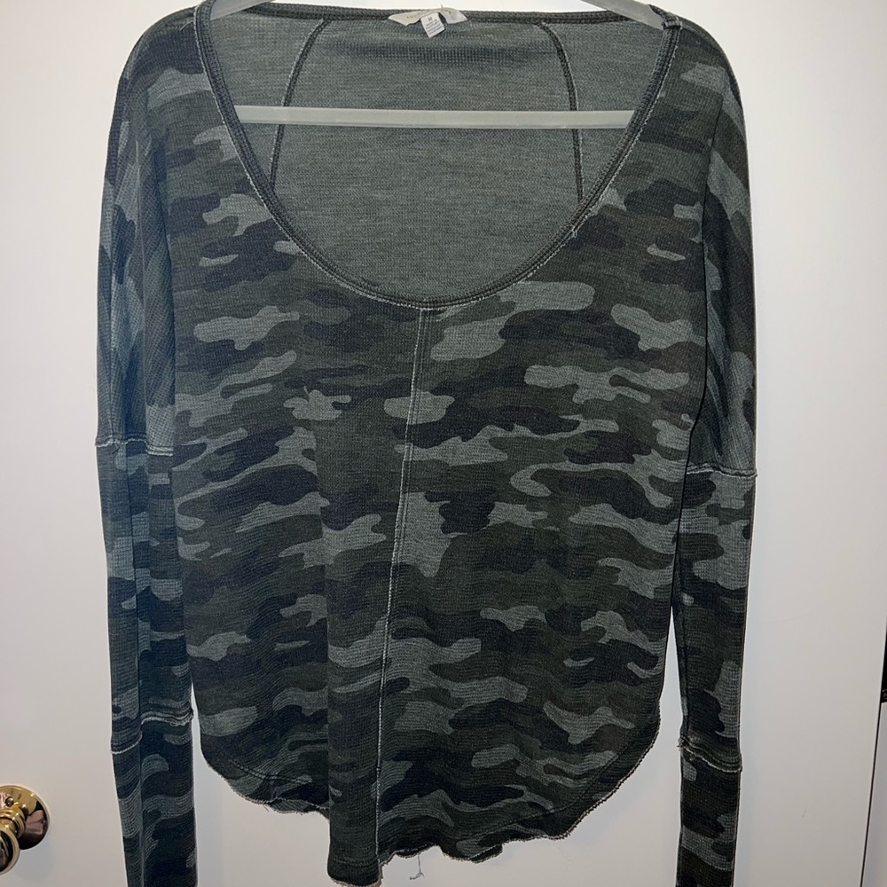Lucky Brand Camo Long Sleeve